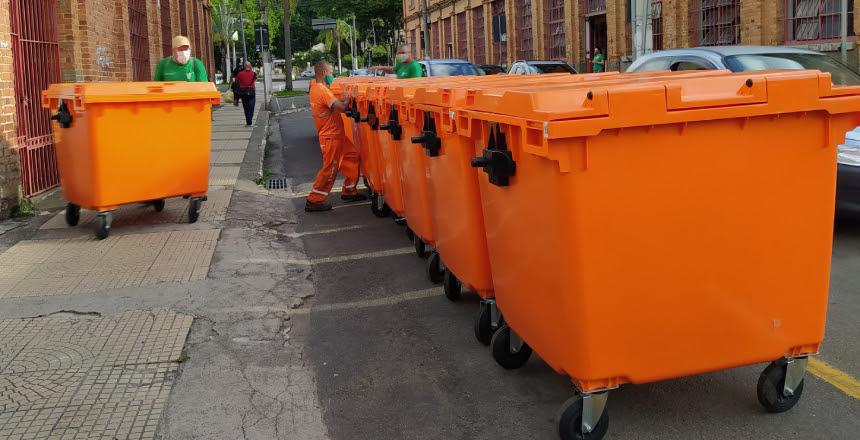 Demlurb intensifica coleta conteinerizada na região Central da cidade