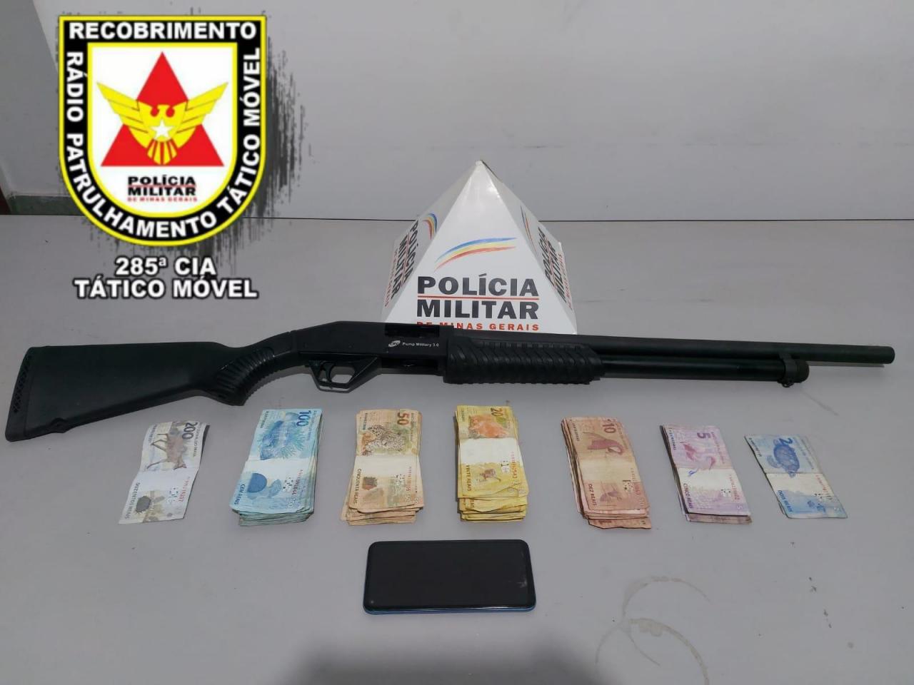 Escopeta é apreendida em residência de Tocantins