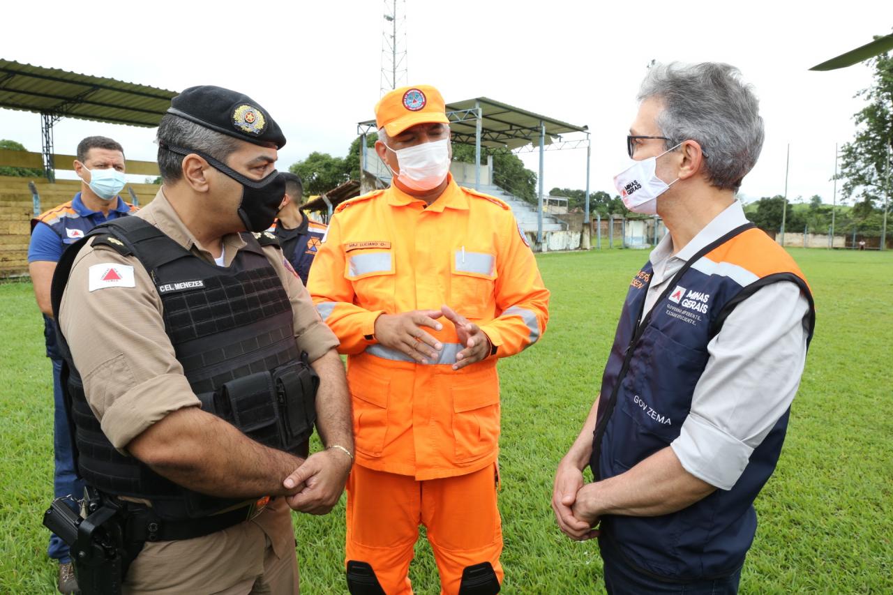 Governador garante assistência a cidades afetadas pelas chuvas nos vales do Mucuri e Jequitinhonha