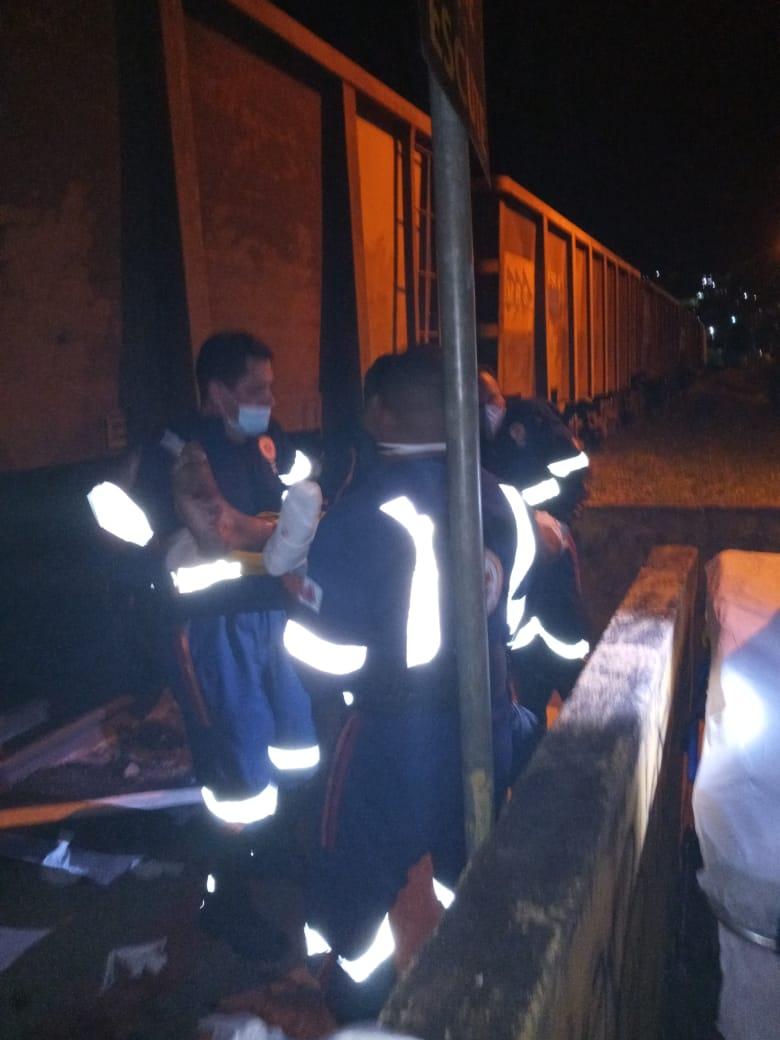 Homem é atropelado por trem, em Vila Ideal