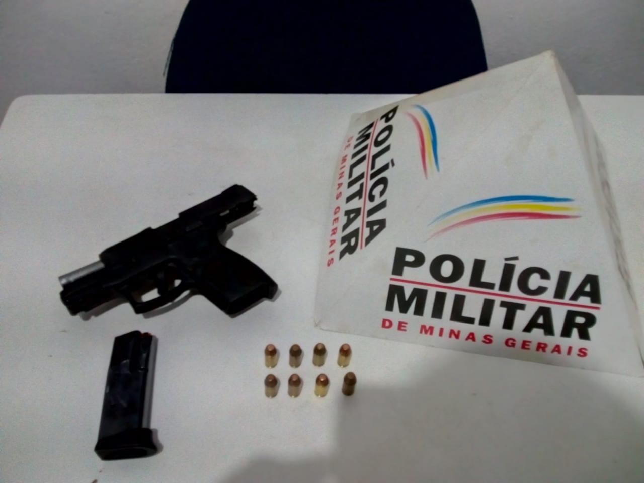 Homem é preso por porte ilegal de arma de fogo