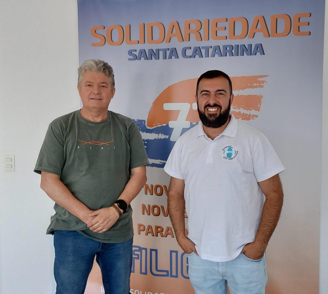 Jornalista Henrique Harmonia passa a presidir o partido Solidariedade em Palhoça
