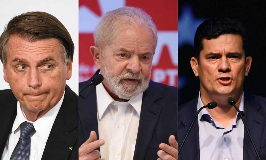 Moro se consolida em 3º lugar na disputa ao Planalto, com Lula em 1º e Bolsonaro em 2º, indica pesquisa Quaest