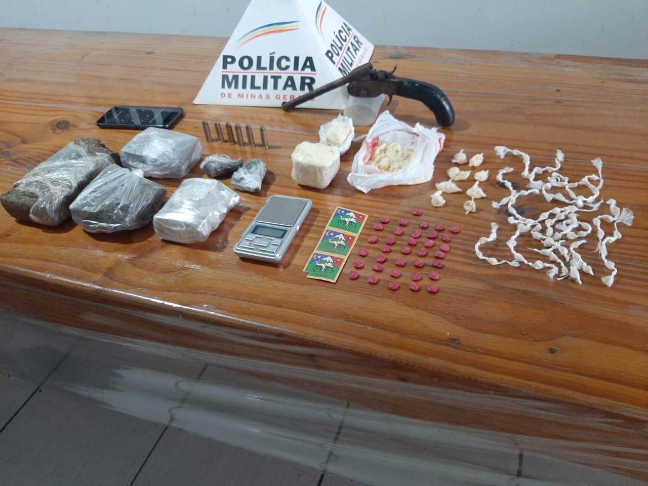 Infrator, de 16 anos, é apreendido por tráfico de drogas em Rio Novo