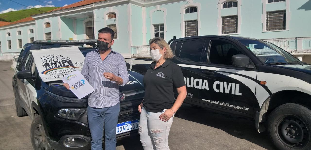 PCMG realiza doação ao Abrigo Santa Helena em Juiz de Fora