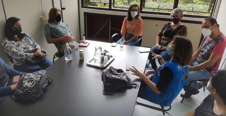 PJF e Alto Comissariado das Nações Unidas discutem Políticas para a População Migrante