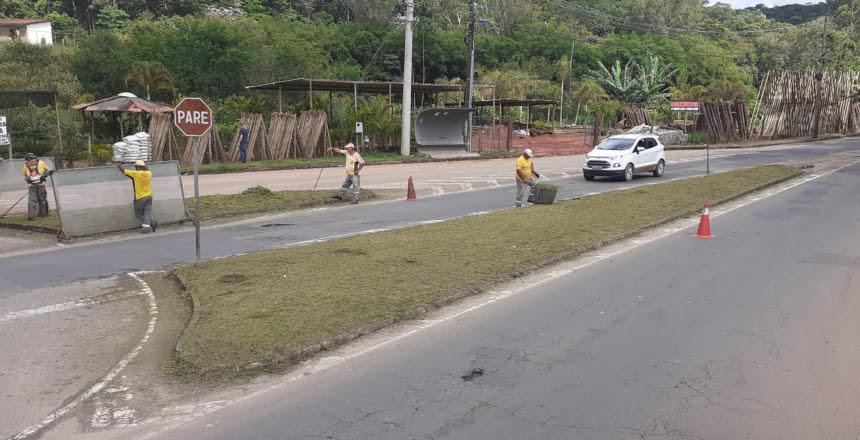 Programa Boniteza realiza intervenções nos bairros Recanto dos Lagos, Centro e Jardim do Sol