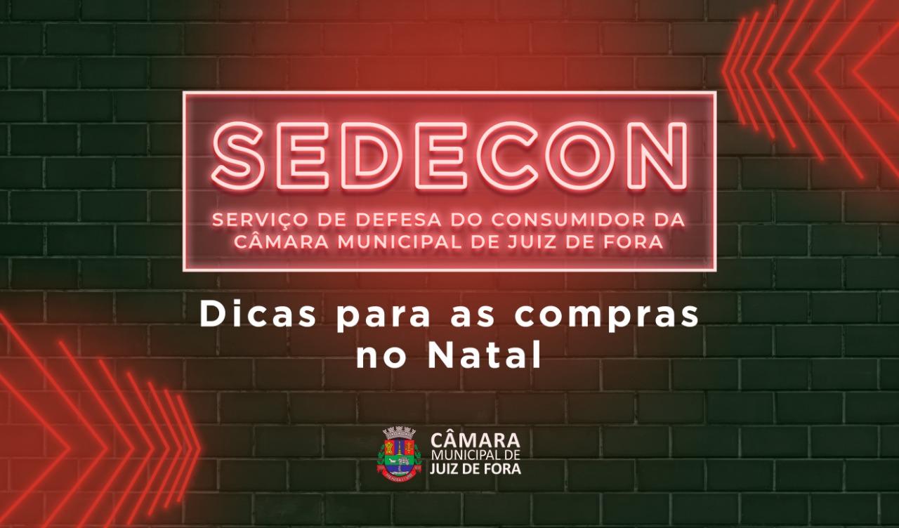 Sedecon orienta sobre compras de Natal