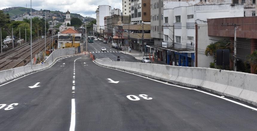 Viaduto Helio Fádel Araujo é inaugurado nesta quarta, 1º, em Juiz de Fora