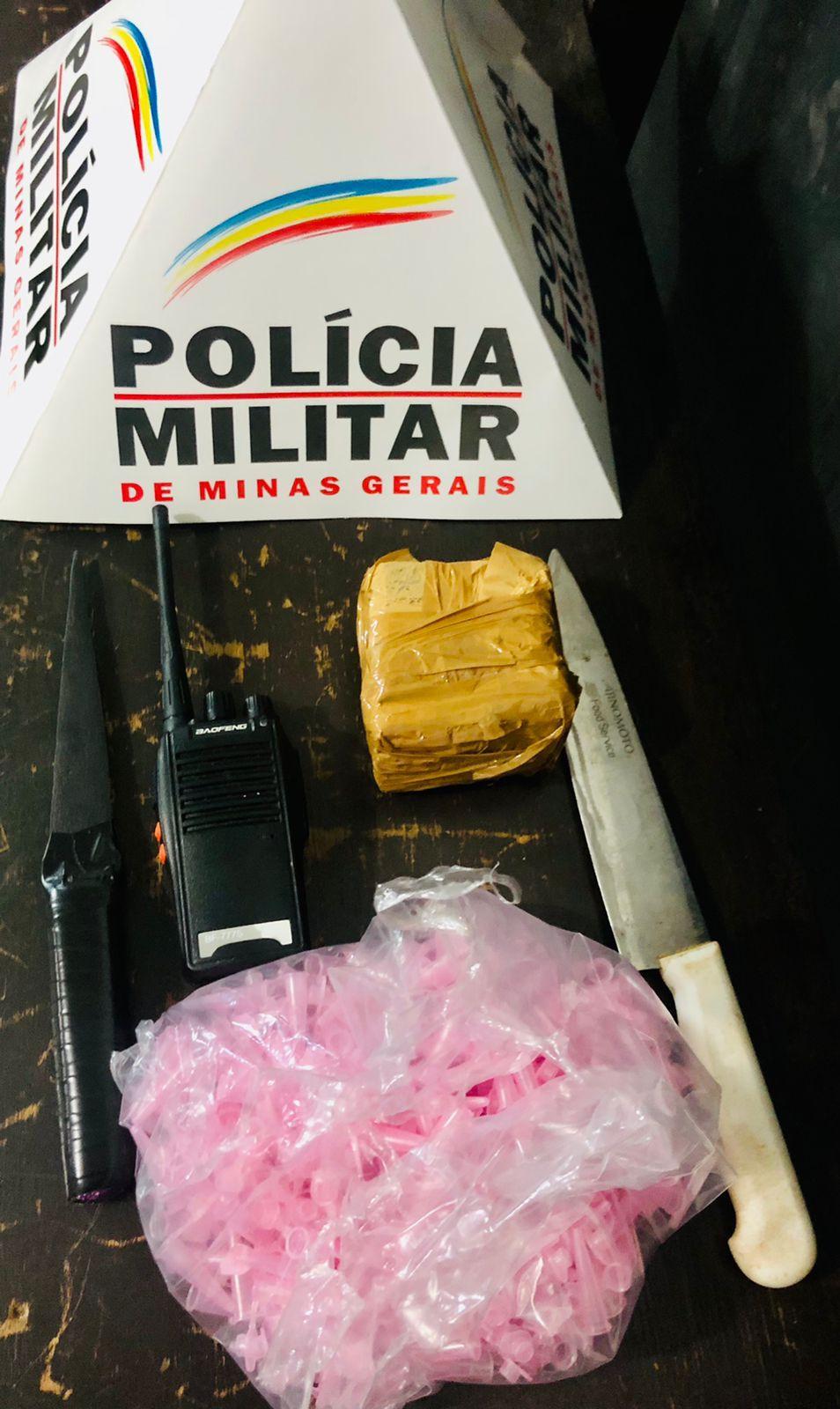 Carregamento de drogas em Ubá é apreendido pela Polícia Militar