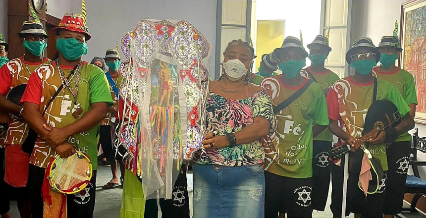 Charola de São Sebastião encerra peregrinação com visita à Funalfa