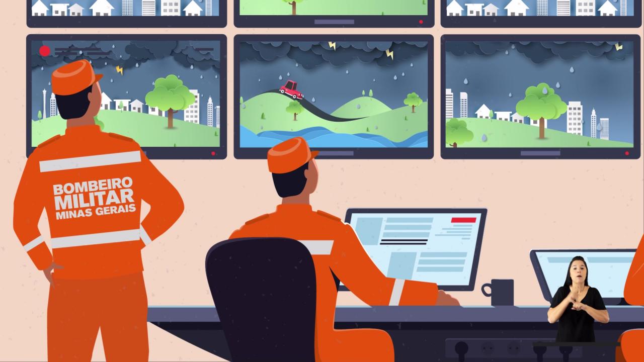 Corpo de Bombeiros de Minas Gerais lança campanha de conscientização durante período de chuvas no estado