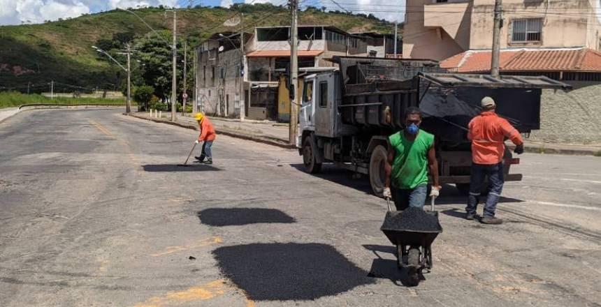 Empav prossegue com operação tapa-buracos nas vias centrais da cidade e na Zona Norte