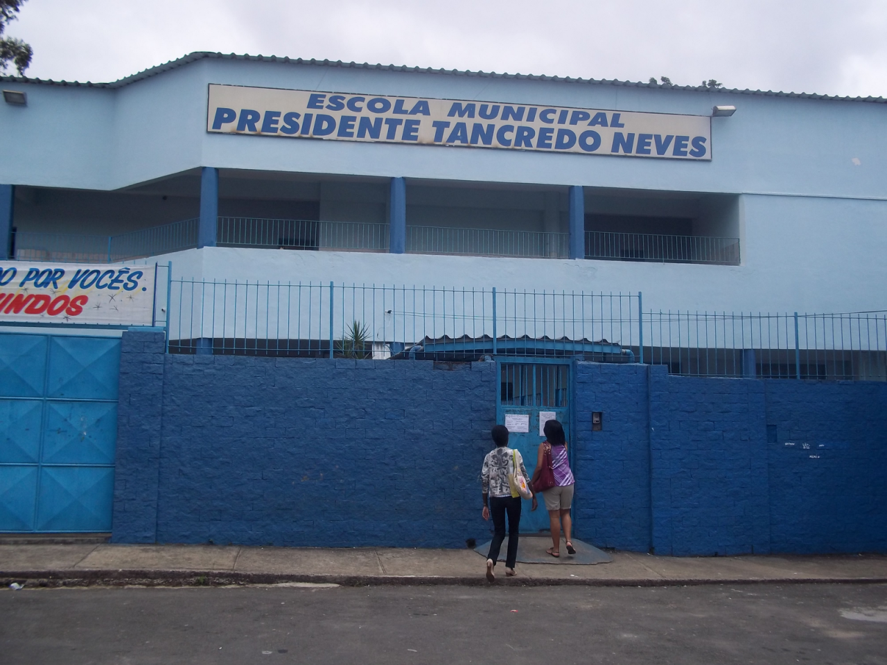 Escola Municipal Tancredo Neves vira ponto de vacinação a partir desta segunda-feira, 31