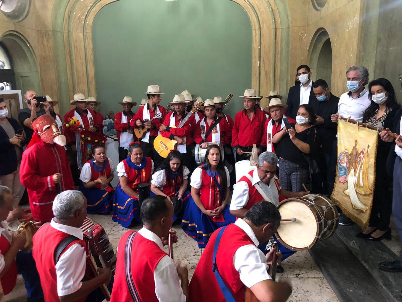 Folia de Reis encerra programação do Natal Liberdade Cemig