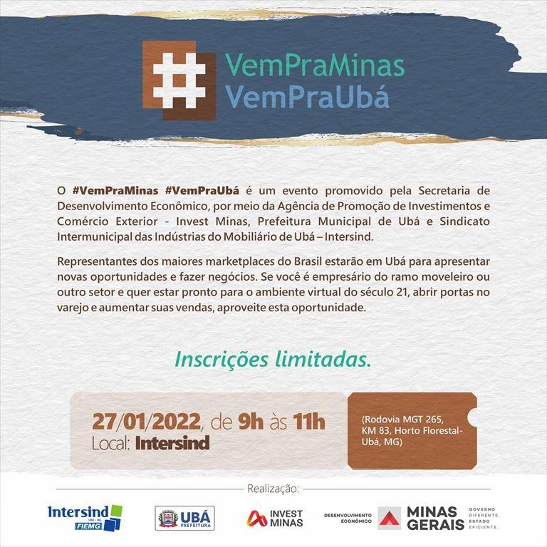 Governo e Prefeitura de Ubá promovem encontro para fortalecer polo moveleiro