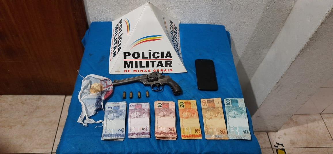 Homem, de 21 anos, é preso por tráfico de drogas no bairro Borboleta