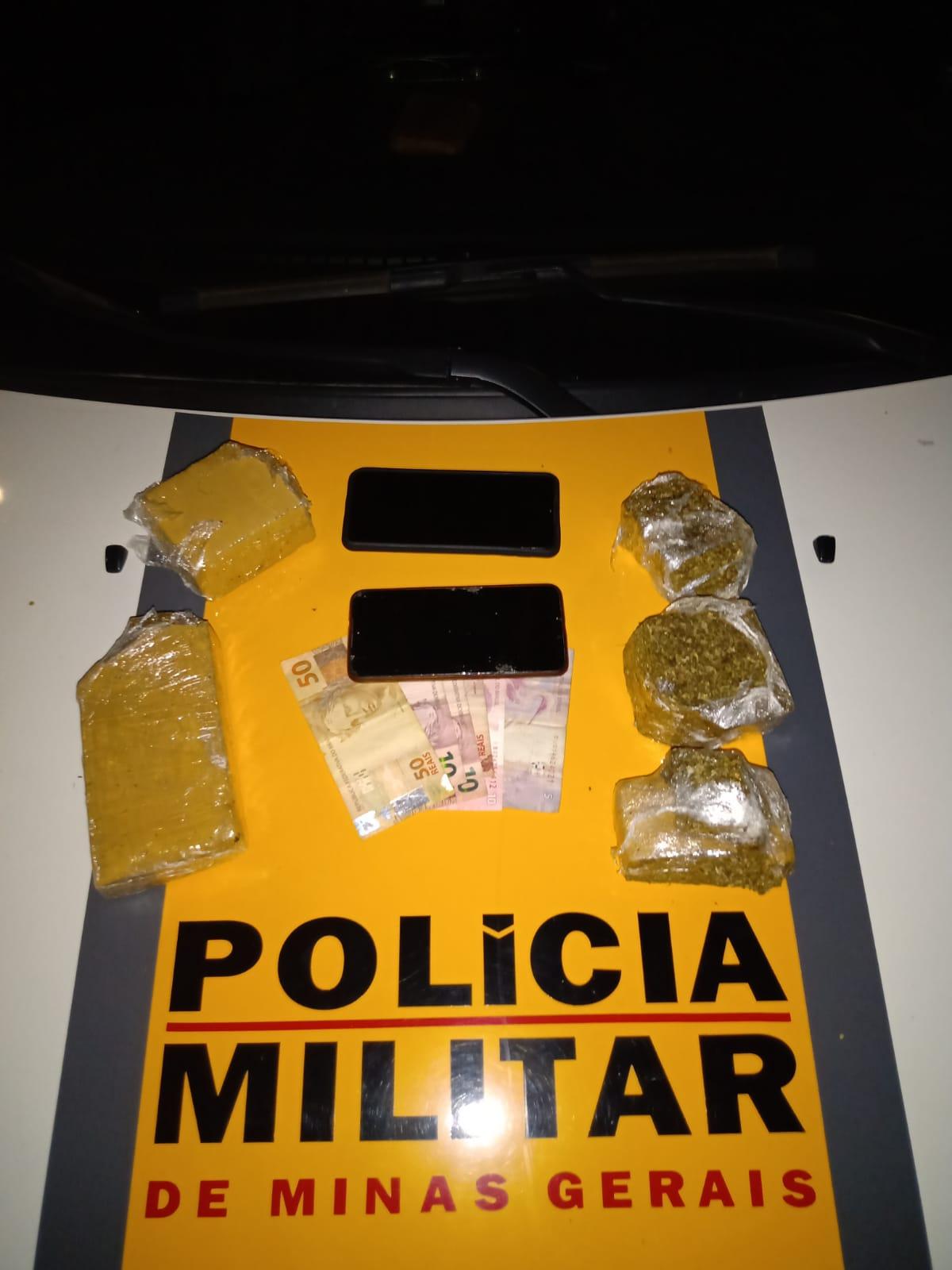 Homem é preso em flagrante por tráfico de drogas em Rio Novo