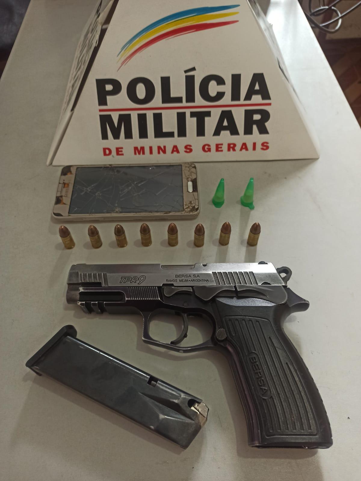 Homem é preso por porte ilegal de arma de fogo em Ubá