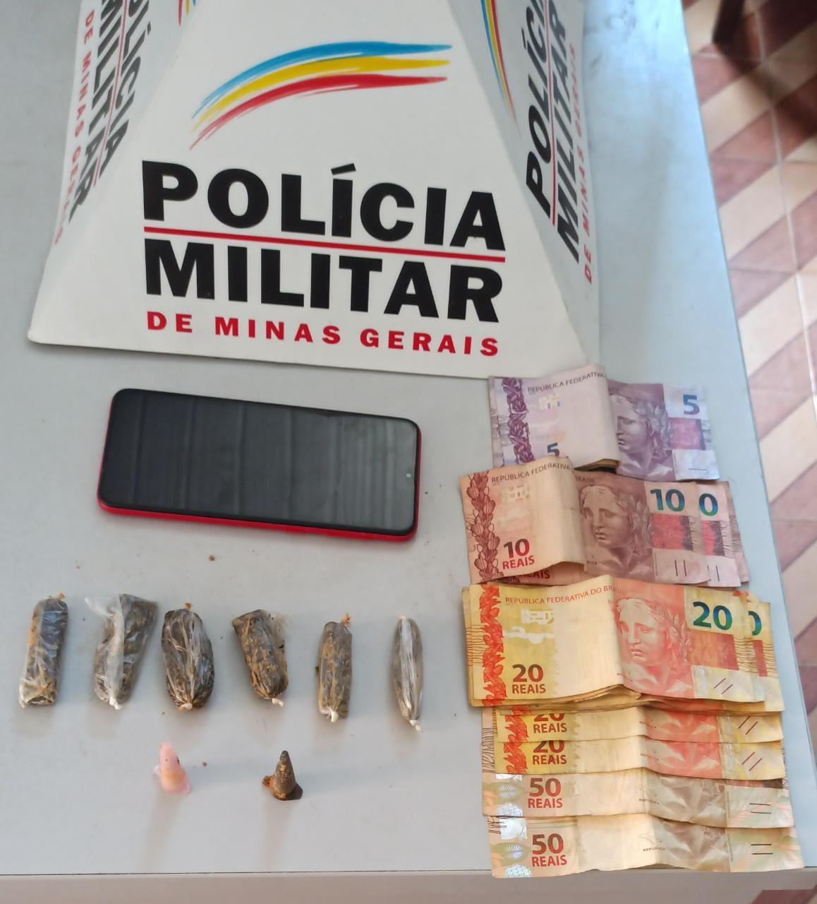 Homem é preso por tráfico de drogas no bairro São Domingos, em Ubá