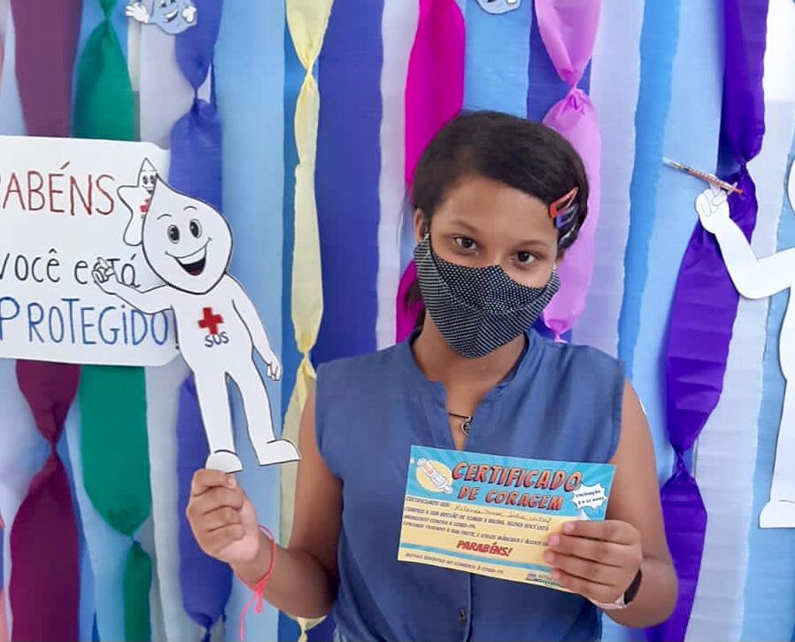 Matias Barbosa avança na vacinação de crianças com 11 sem comorbidades