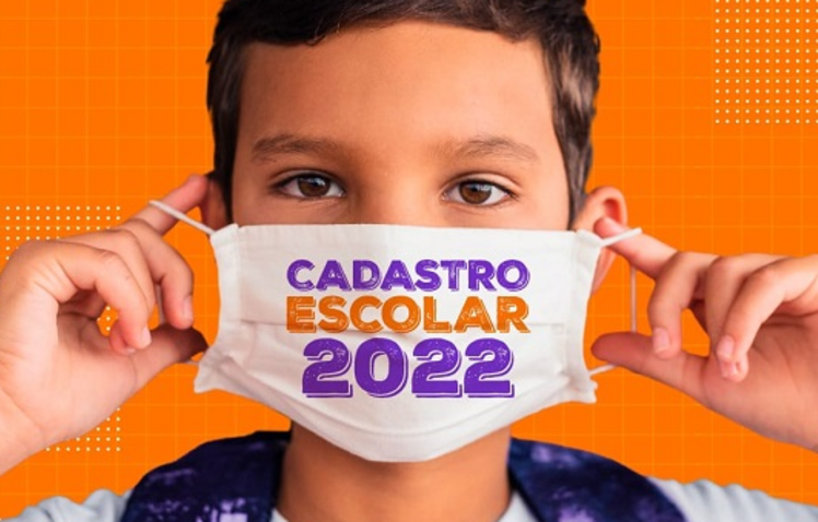 Matrícula de inscritos no cadastramento escolar 2022  se encerra na sexta (14/1)