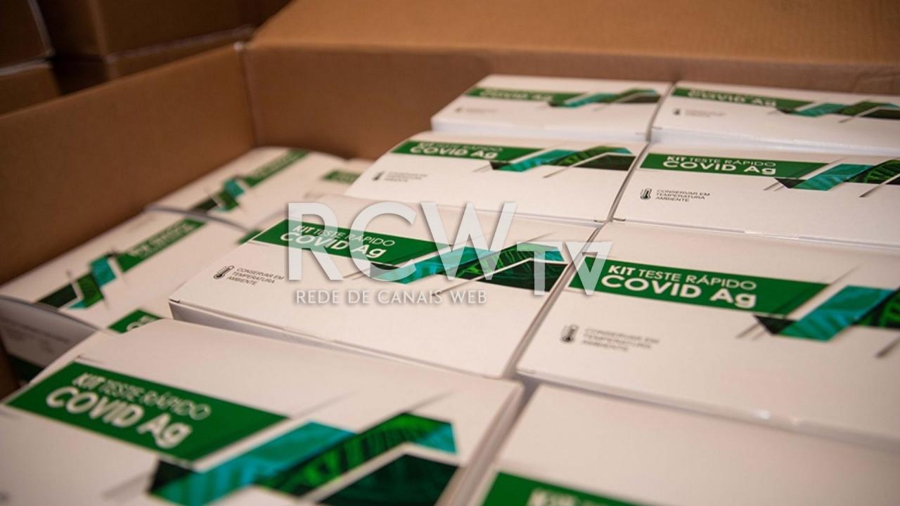 Governo de Minas distribui mais 1,3 milhão de testes rápidos de covid-19