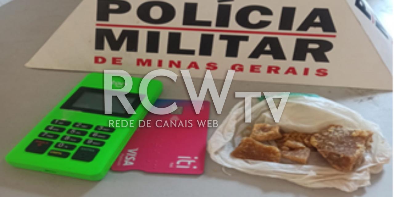 Menor preso por tráfico de drogas em Tocantins - MG