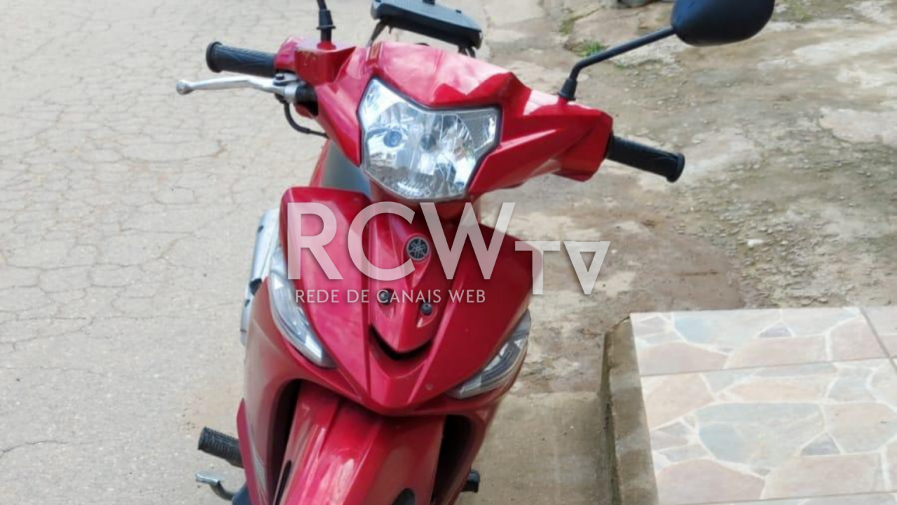 Motocicleta roubada no início do mês é recuperada durante patrulhamento em Ubá