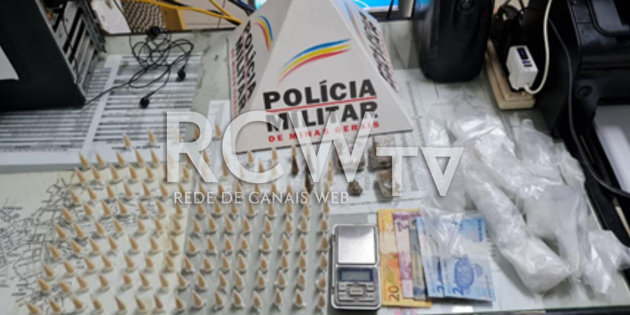 Polícia Militar apreende vasta quantidade de drogas em Tocantins - MG