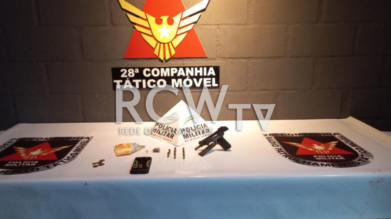 Polícia Militar prende autores e apreende drogas no bairro Nossa Senhora de Lourdes