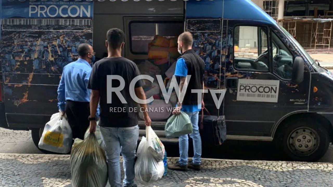 Procon Móvel leva doações às vítimas das chuvas em Petrópolis