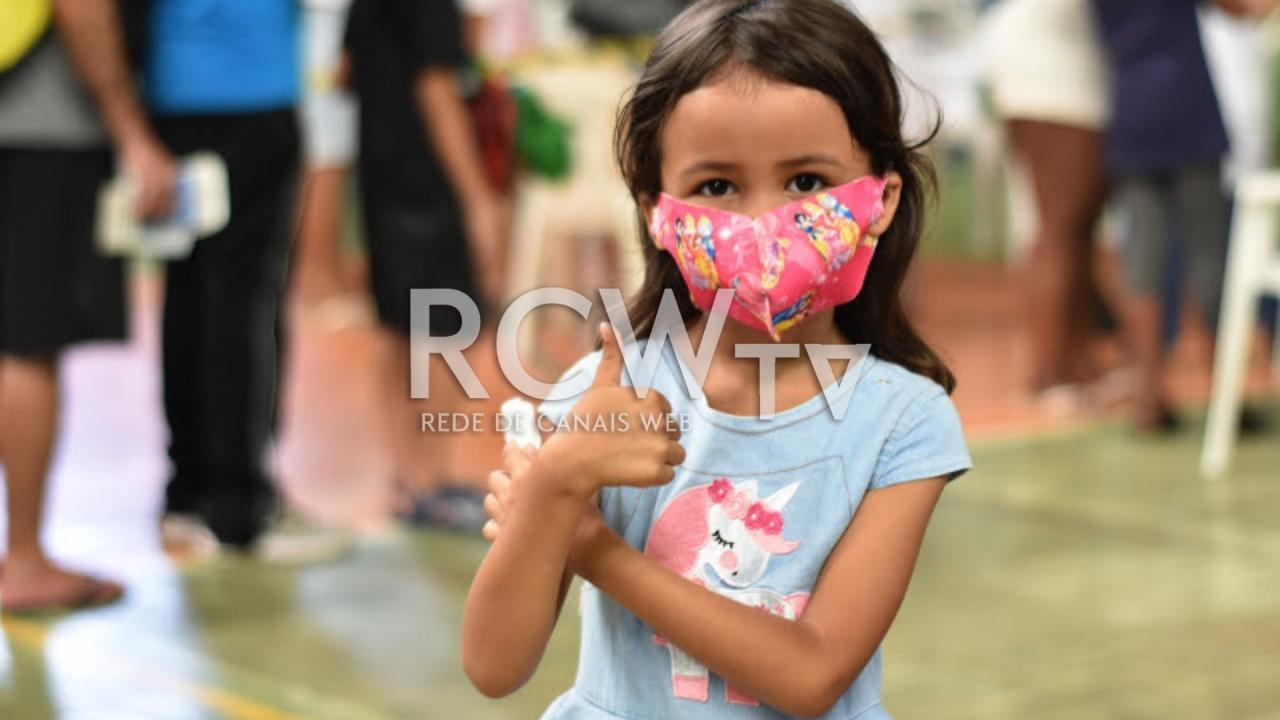 Vacinação contra Covid-19 já atinge mais de 60% das crianças