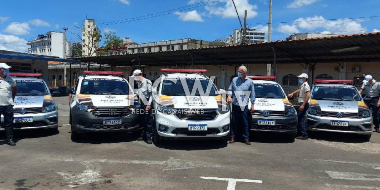 Agentes de transporte e trânsito recebem nova frota de veículos