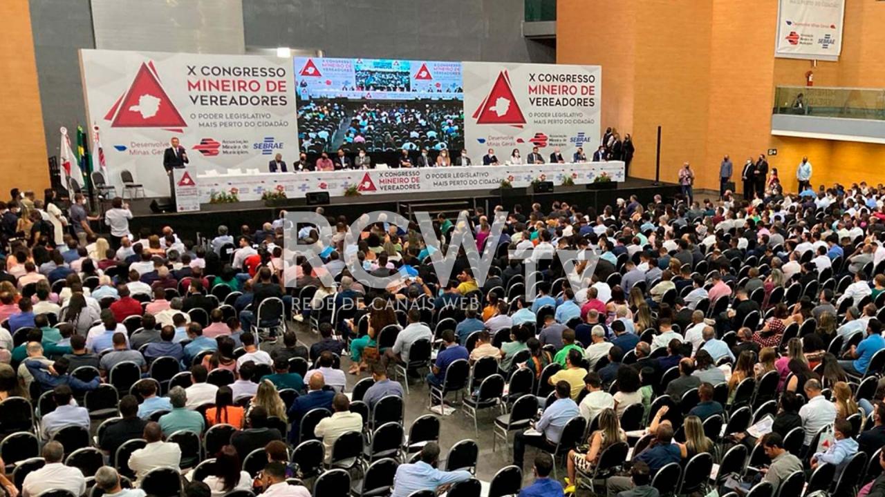 Câmara participa do X Congresso Mineiro de Vereadores