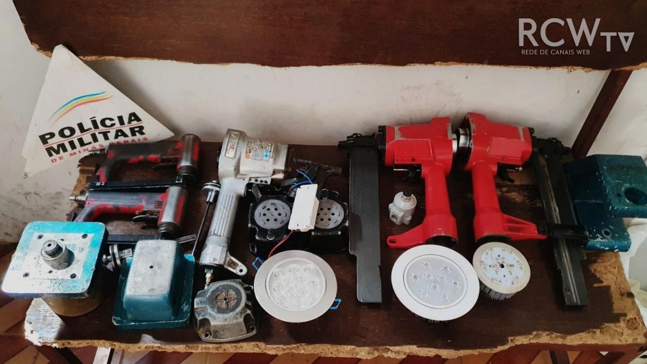 Fábrica de Móveis tem maquinários fundamentais para a produção roubados