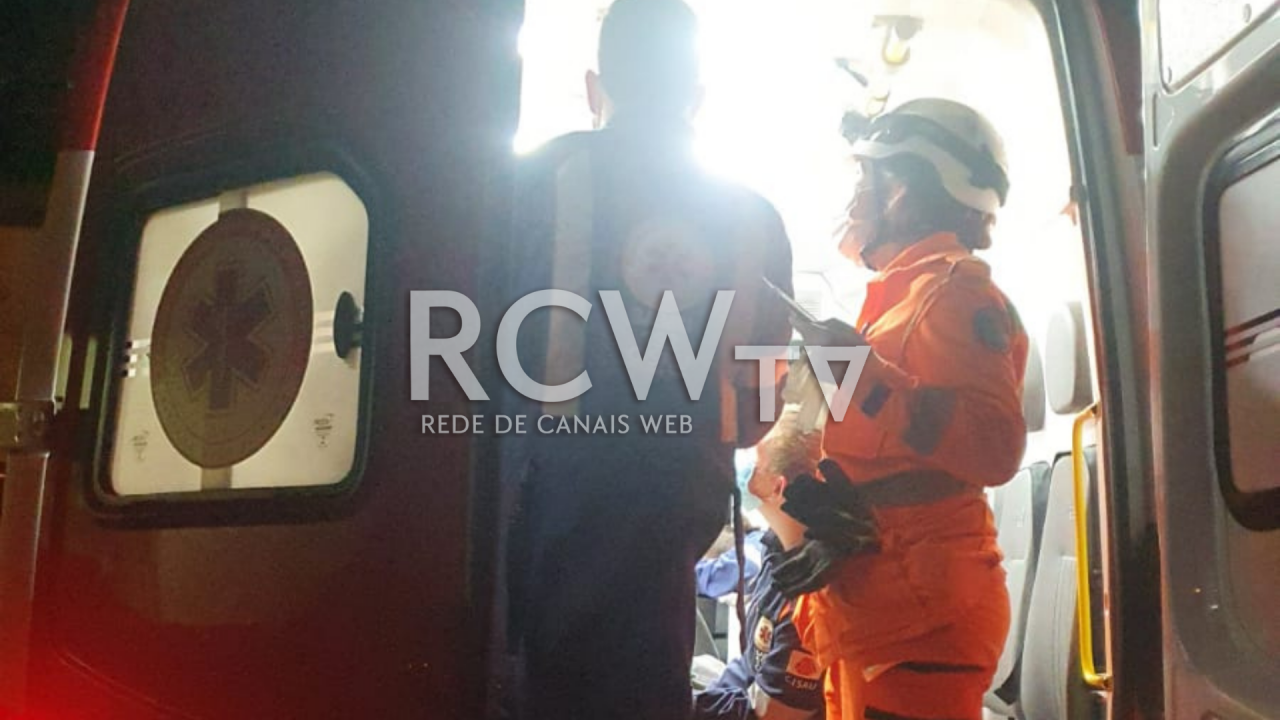 Salvamento de vítima com objeto encravado
