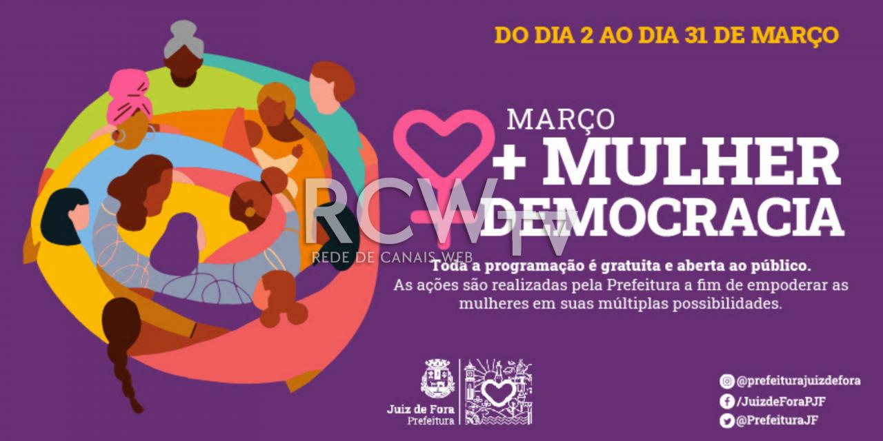 SAS programa eventos para campanha “Março, Mais Mulher, Mais Democracia”