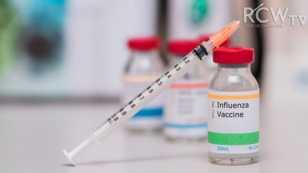 Campanha de Vacinação contra a Influenza começa na segunda-feira, 4