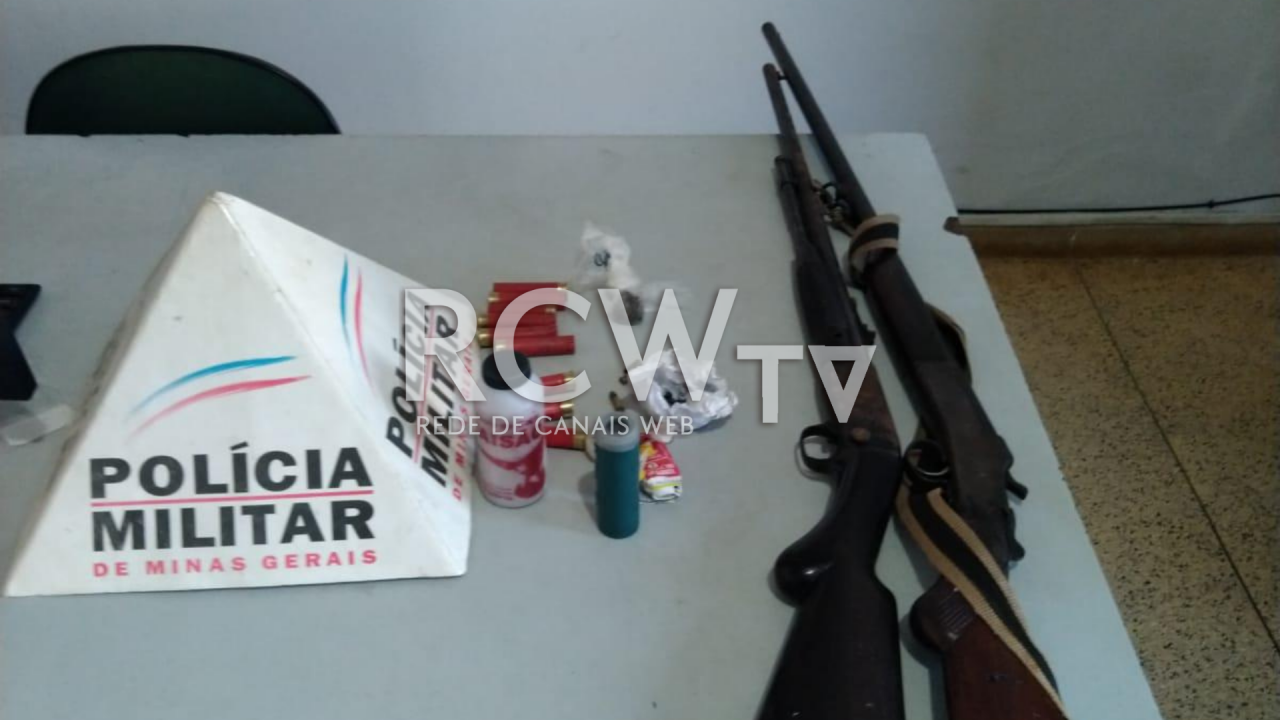 Homem ameaça companheira com arma de fogo em Piraúba e é preso