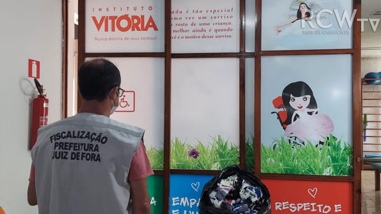 PJF doa insumos para instituições de caridade