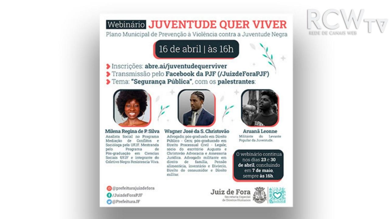 Webinário da SEDH debate segurança pública neste sábado, 16