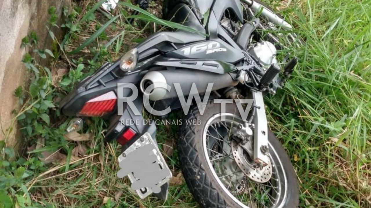 Motocicleta roubada é recuperada em Ubá