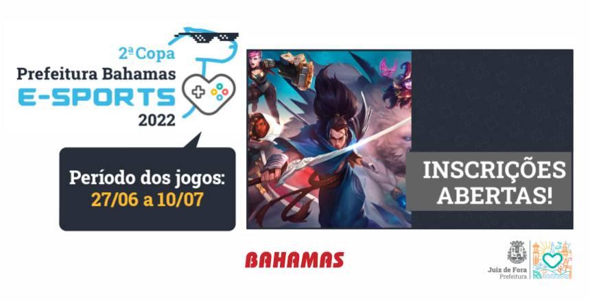 Copa Prefeitura Bahamas de e-Sports abre inscrições para League of Legends
