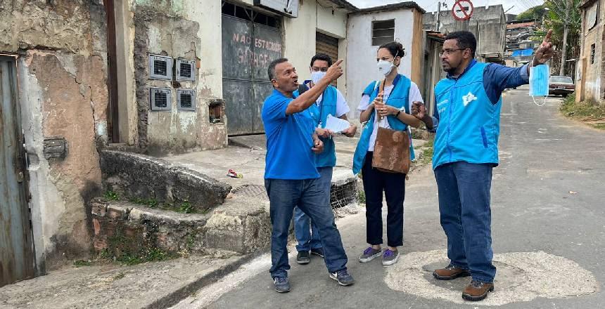 Equipe do Territórios da Cidadania aplica MRP no Bairro Santo Antônio