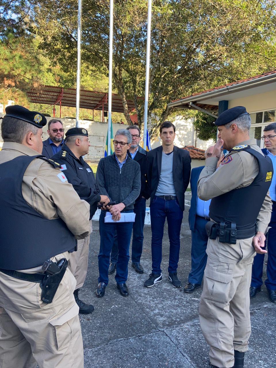 Governador se reúne com Forças de Segurança do Sul de Minas para discutir ações de combate à criminalidade