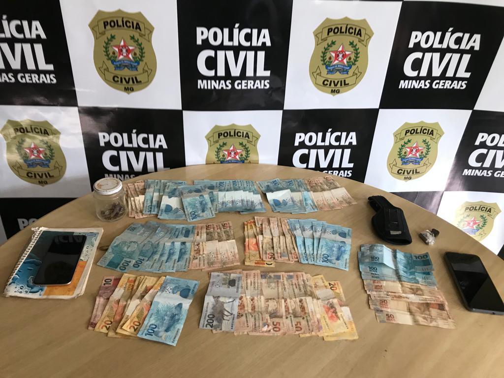 PCMG prende dois suspeitos por roubo a posto de combustíveis em Viçosa