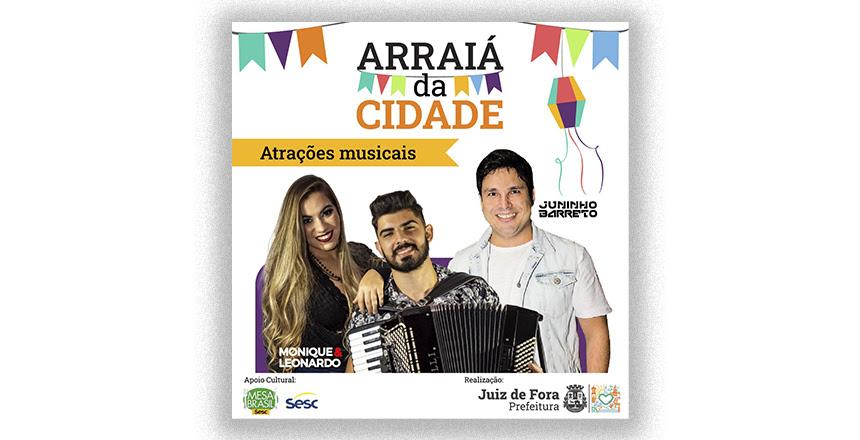 Confira as atrações do “Arraiá da Cidade” neste fim de semana no Parque Municipal
