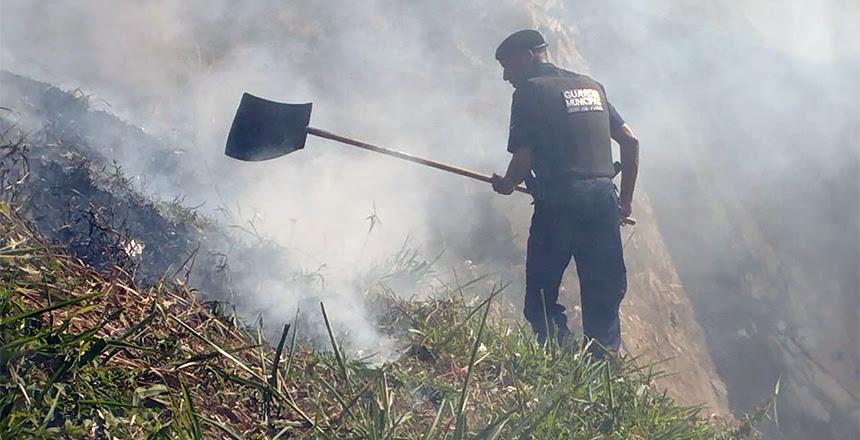 Guarda Municipal monitora margens do Paraibuna