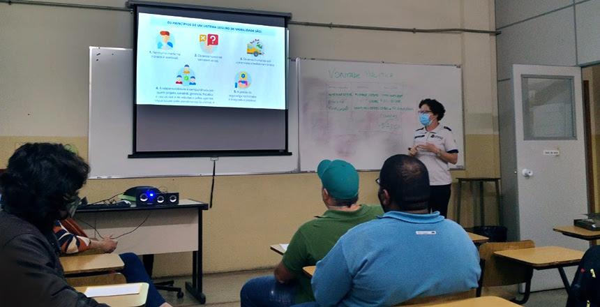 Maio Amarelo é tema de palestra no curso técnico em Transporte Rodoviário do IF Sudeste